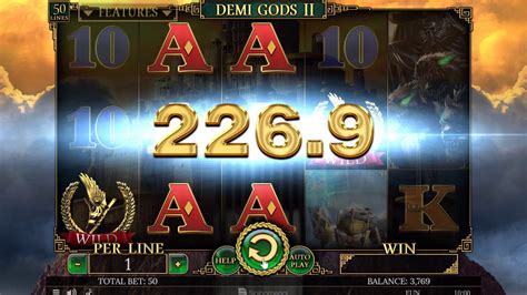 Игровой автомат Demi Gods II 15 Lines Edition  играть бесплатно